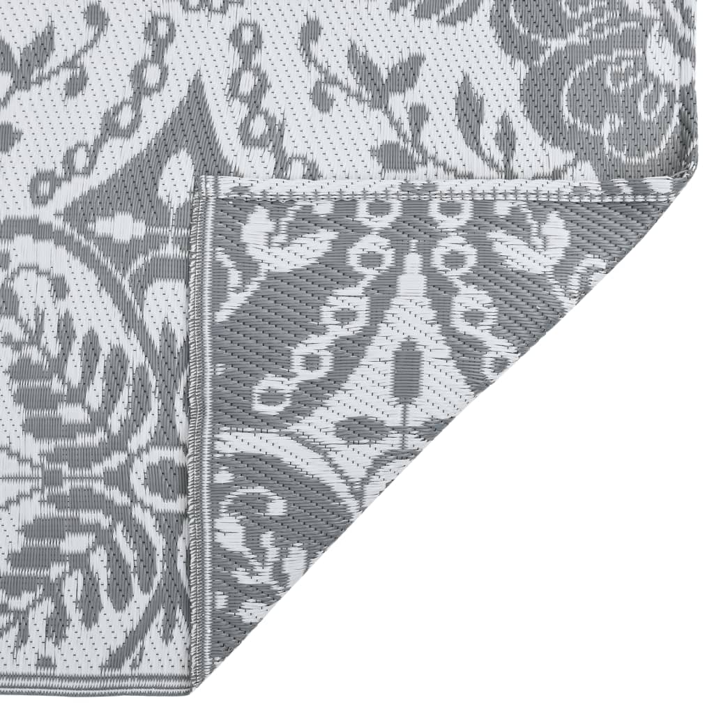 Outdoor Carpet ARAKIL Light Grey 120x180 cm PP