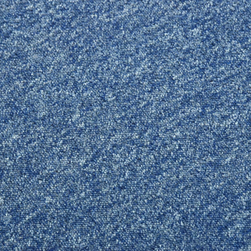 Carpet Floor Tiles 20 pcs 5 m² 50x50 cm Blue
