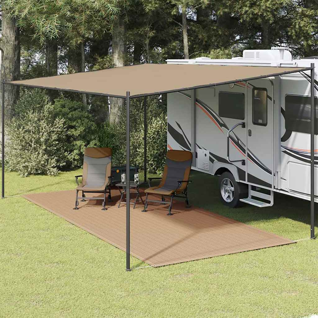 Tent Carpet 250x500 cm Taupe