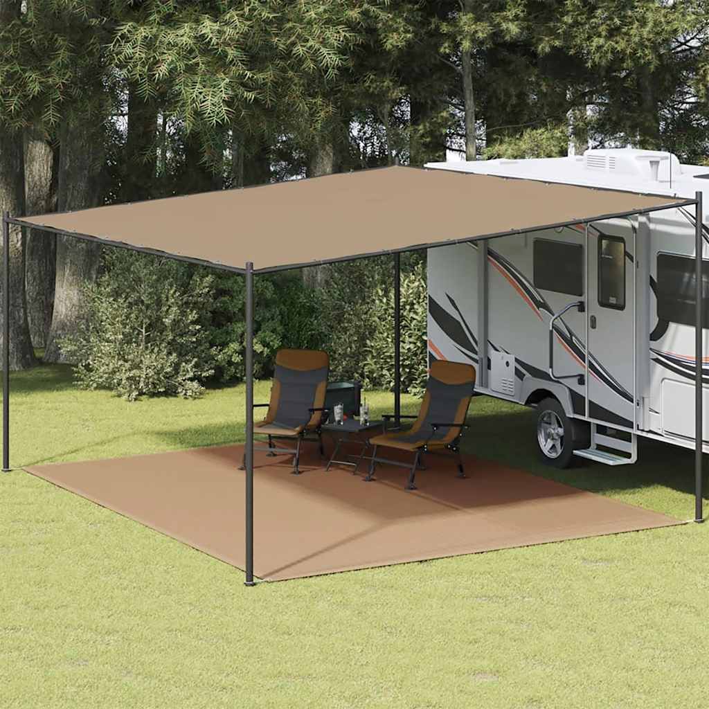 Tent Carpet 400x500 cm Taupe