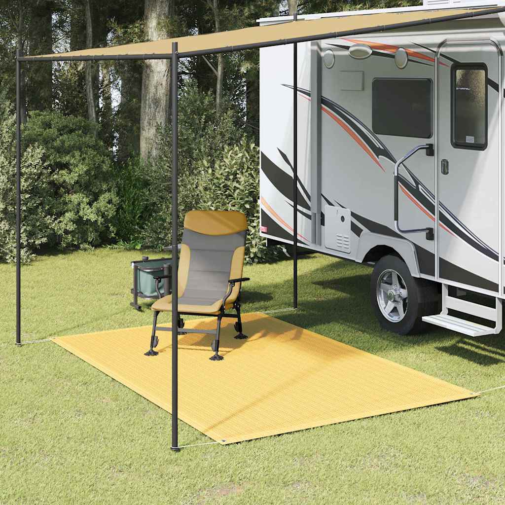Tent Carpet Beige 250x200 cm HDPE
