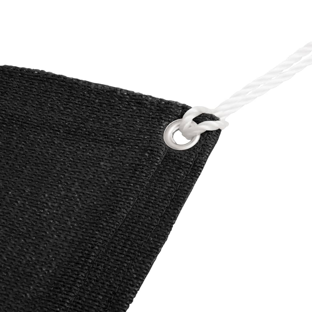 Tent Carpet 300x400 cm Black
