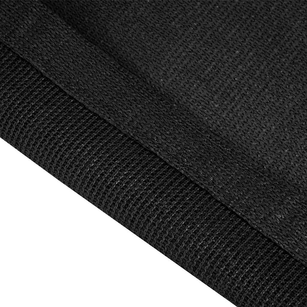 Tent Carpet 400x600 cm Black