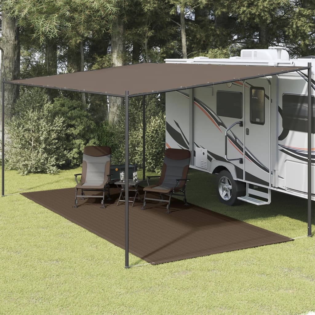 Tent Carpet 250x500 cm Brown