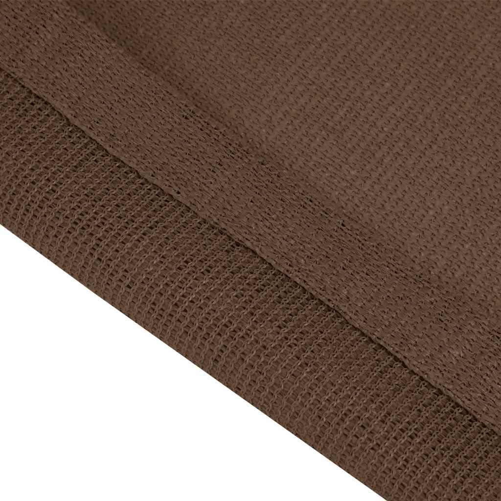 Tent Carpet 400x400 cm Brown