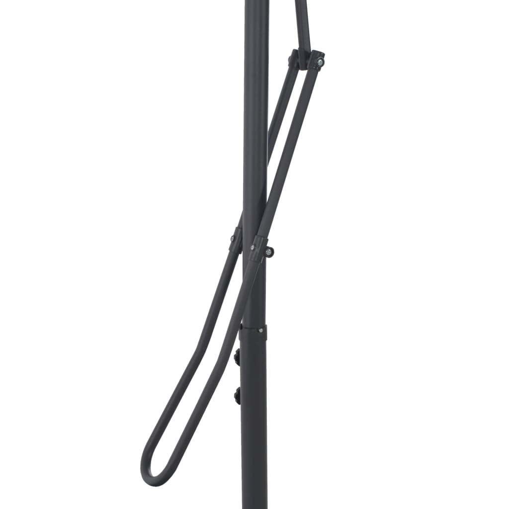 Garden Parasol with Steel Pole Terracotta 250x250x230 cm