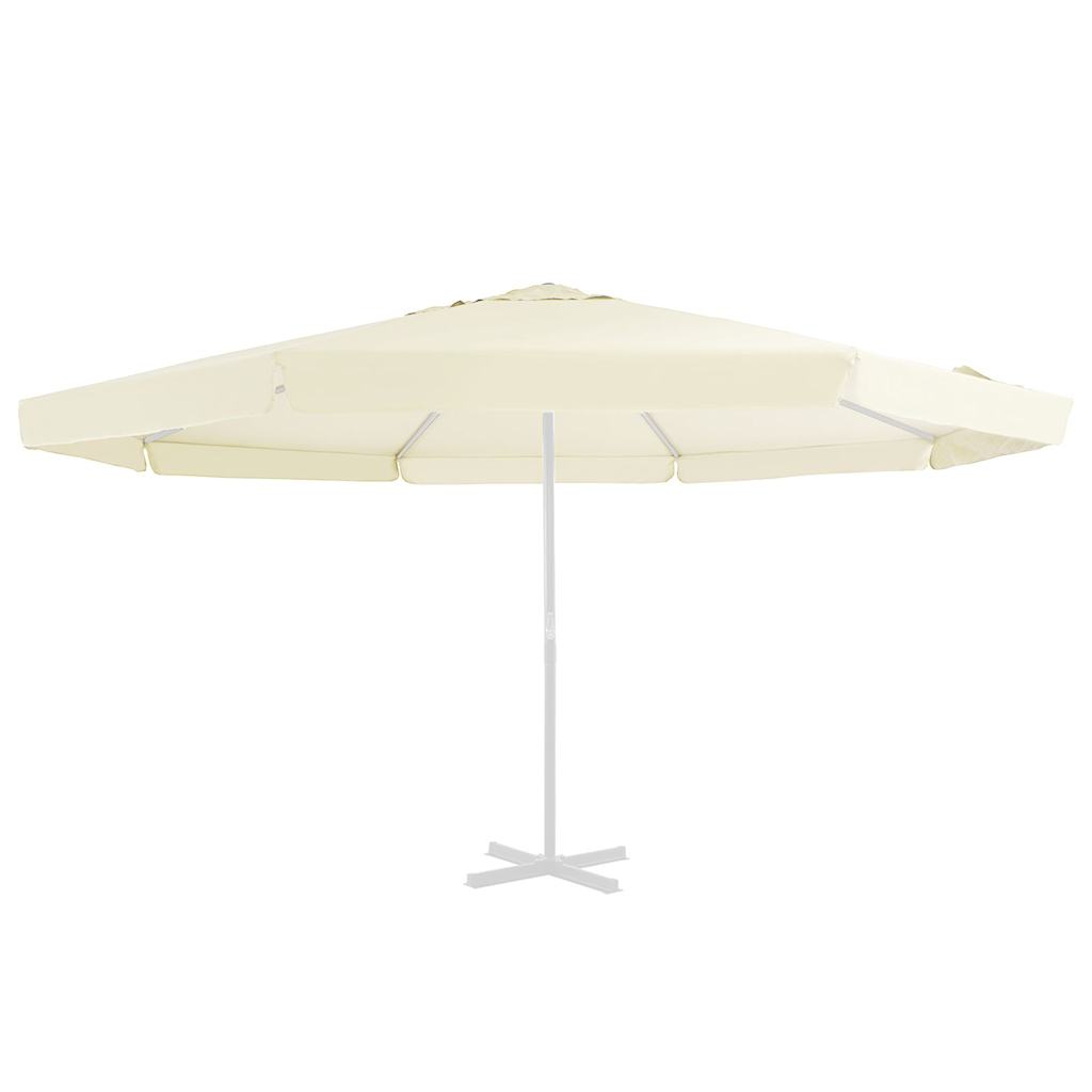 Replacement Fabric for Outdoor Parasol Sand 500 cm