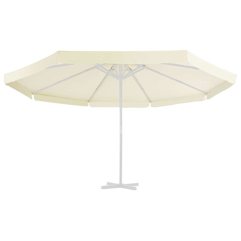 Replacement Fabric for Outdoor Parasol Sand 500 cm
