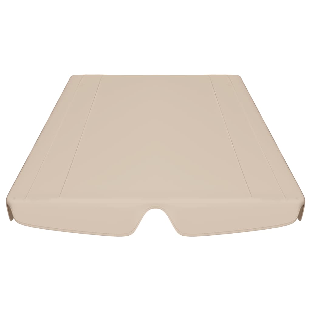 Replacement Canopy for Garden Swing Beige 188/168x145/110 cm