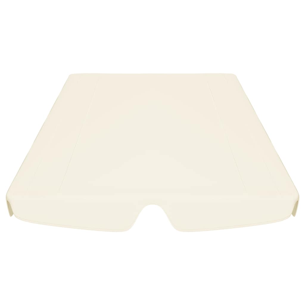 Replacement Canopy for Garden Swing Cream 188/168x145/110 cm