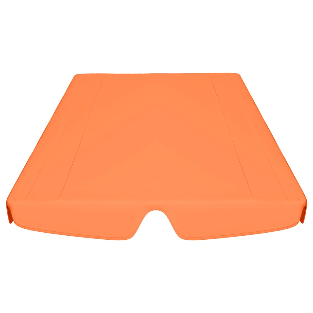 Replacement Canopy for Garden Swing Orange 150/130x105/70 cm