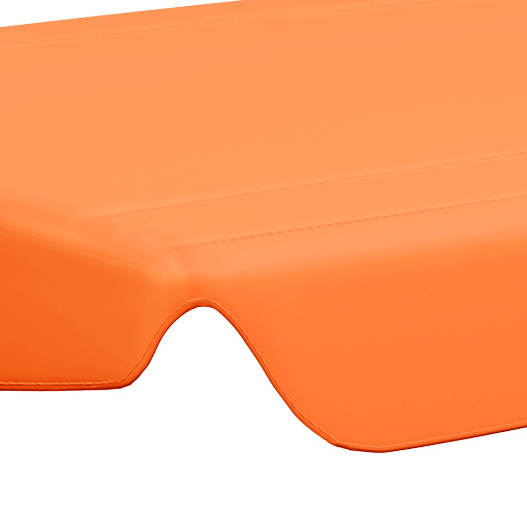 Replacement Canopy for Garden Swing Orange 150/130x105/70 cm