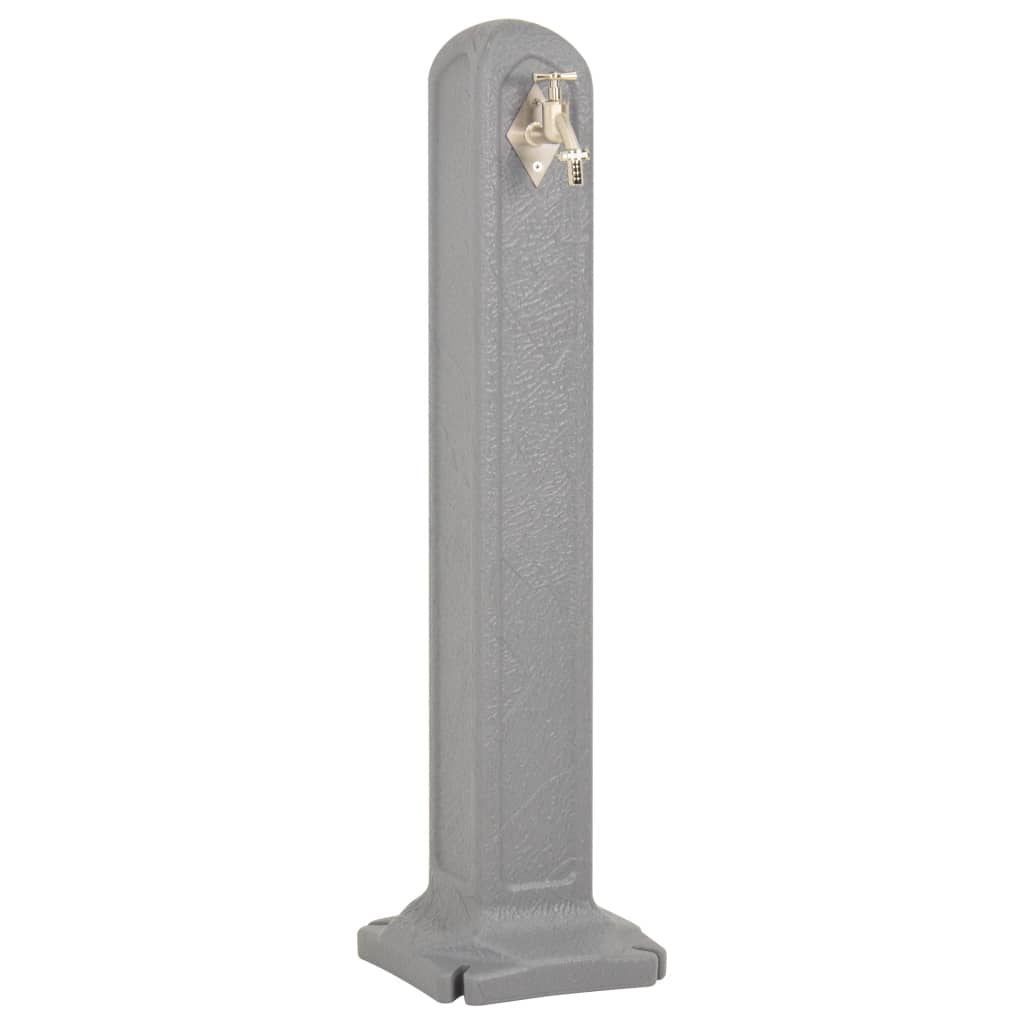 Garden Tanker with Faucet Light Grey Stone Look