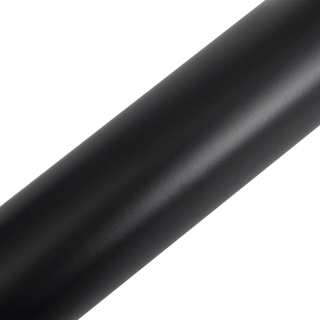Car Films 2 pcs Matt Black 100x150 cm+50x150 cm