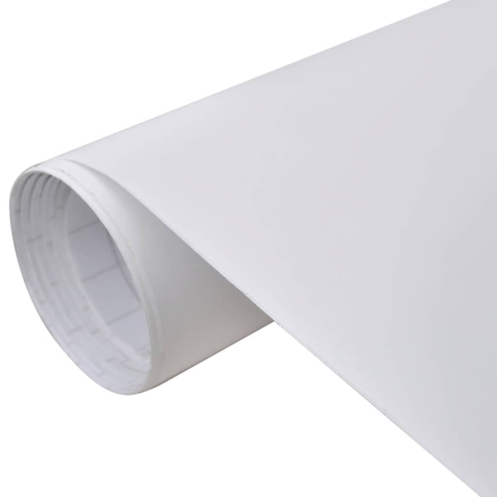Car Films 2 pcs Matt White 100x150 cm+50x150 cm
