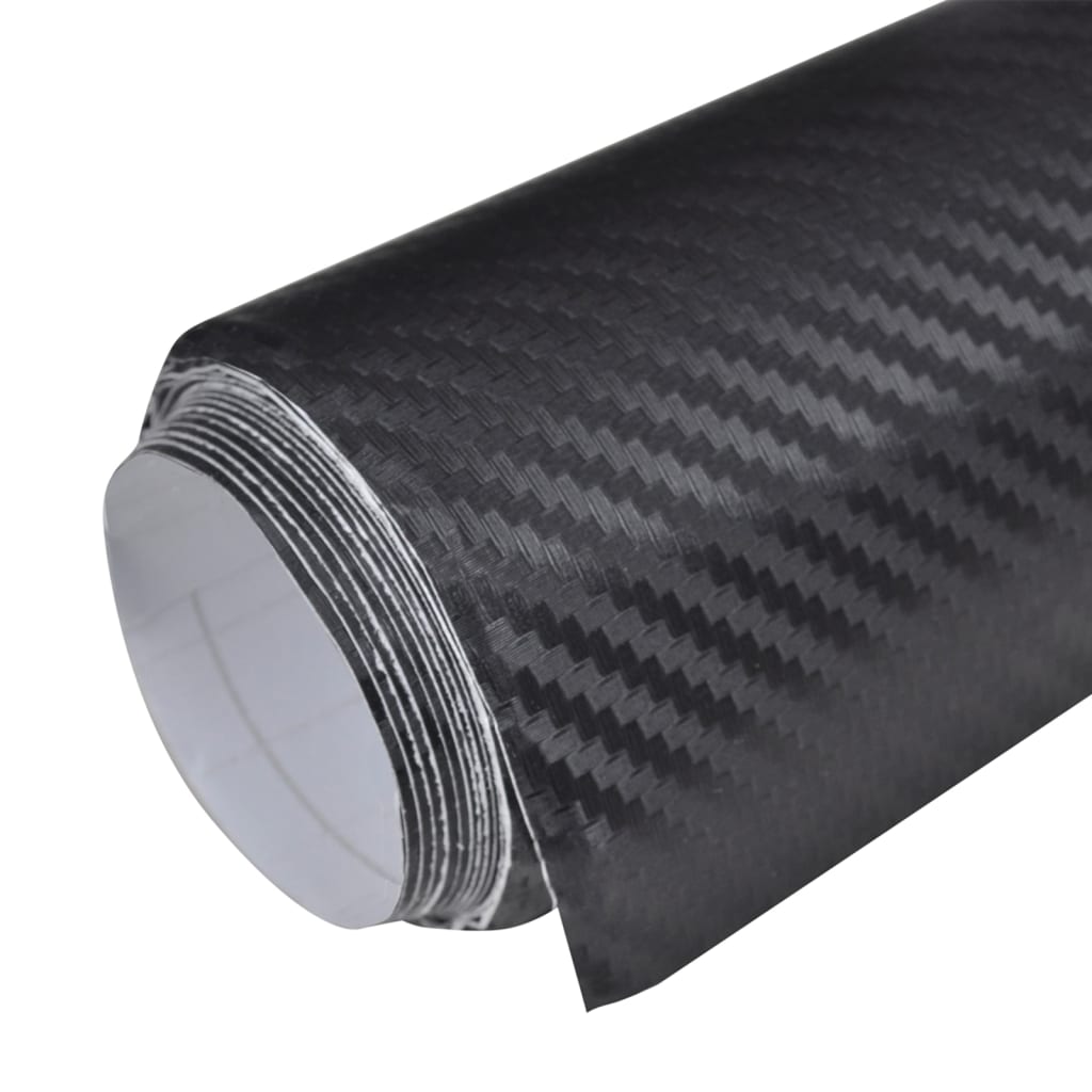 Car Film 3D Black 100x150 cm