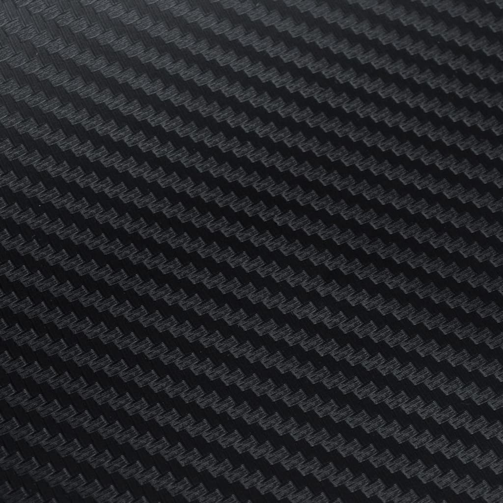Car Films 2 pcs 3D Black 100x150 cm