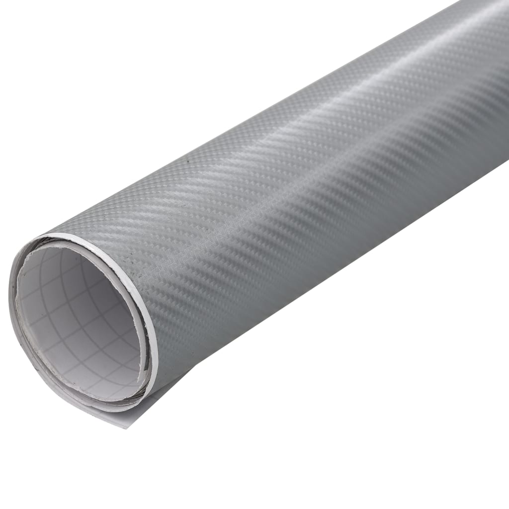 Car Films 2 pcs 4D Silver 100x150 cm
