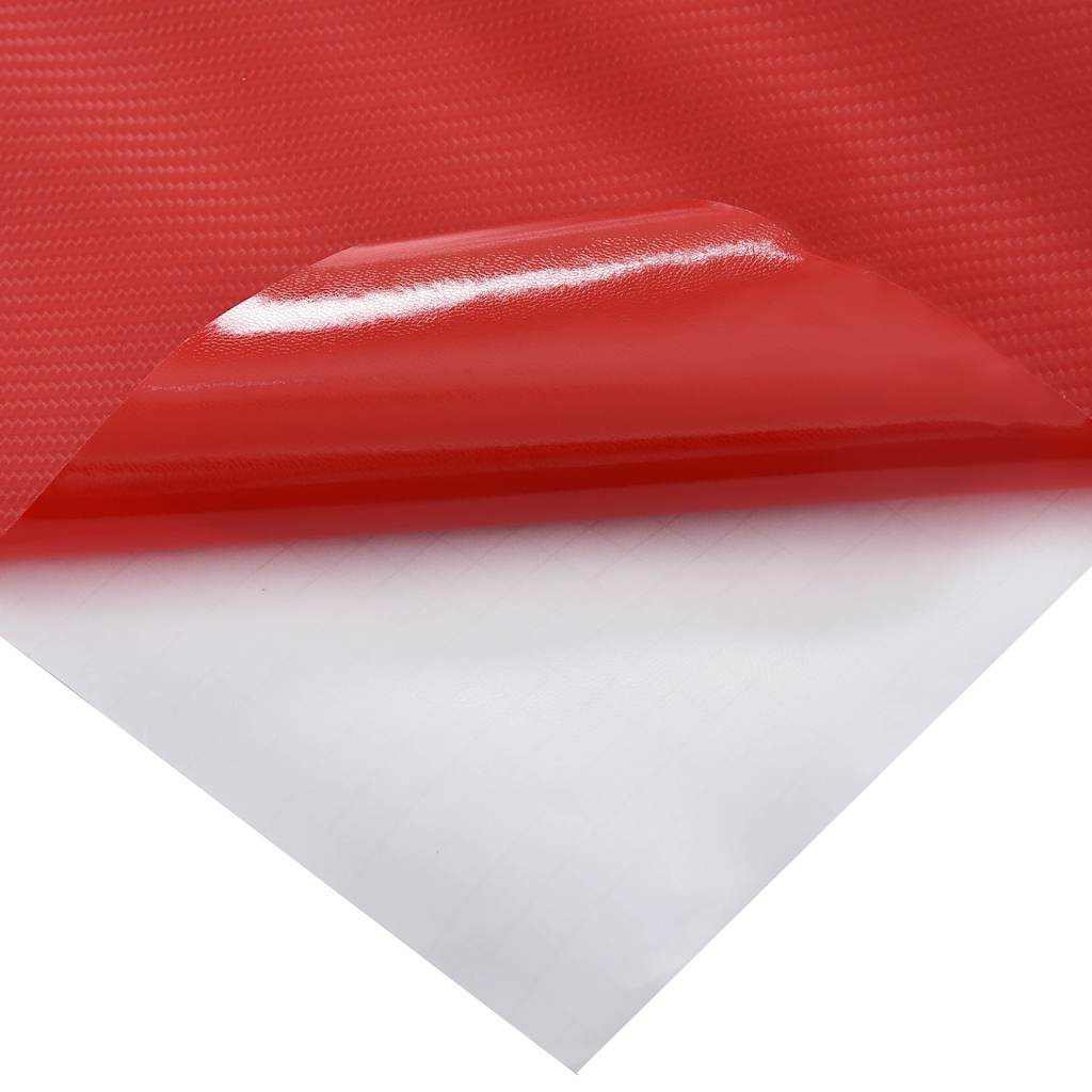 Car Film 4D Red 100x150 cm