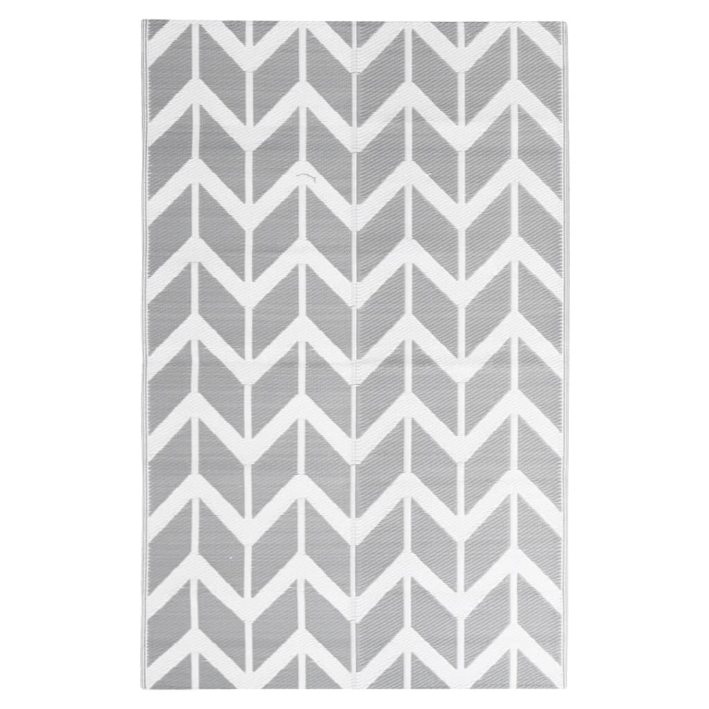 Outdoor Rug ARAKIL Grey 120x180 cm PP