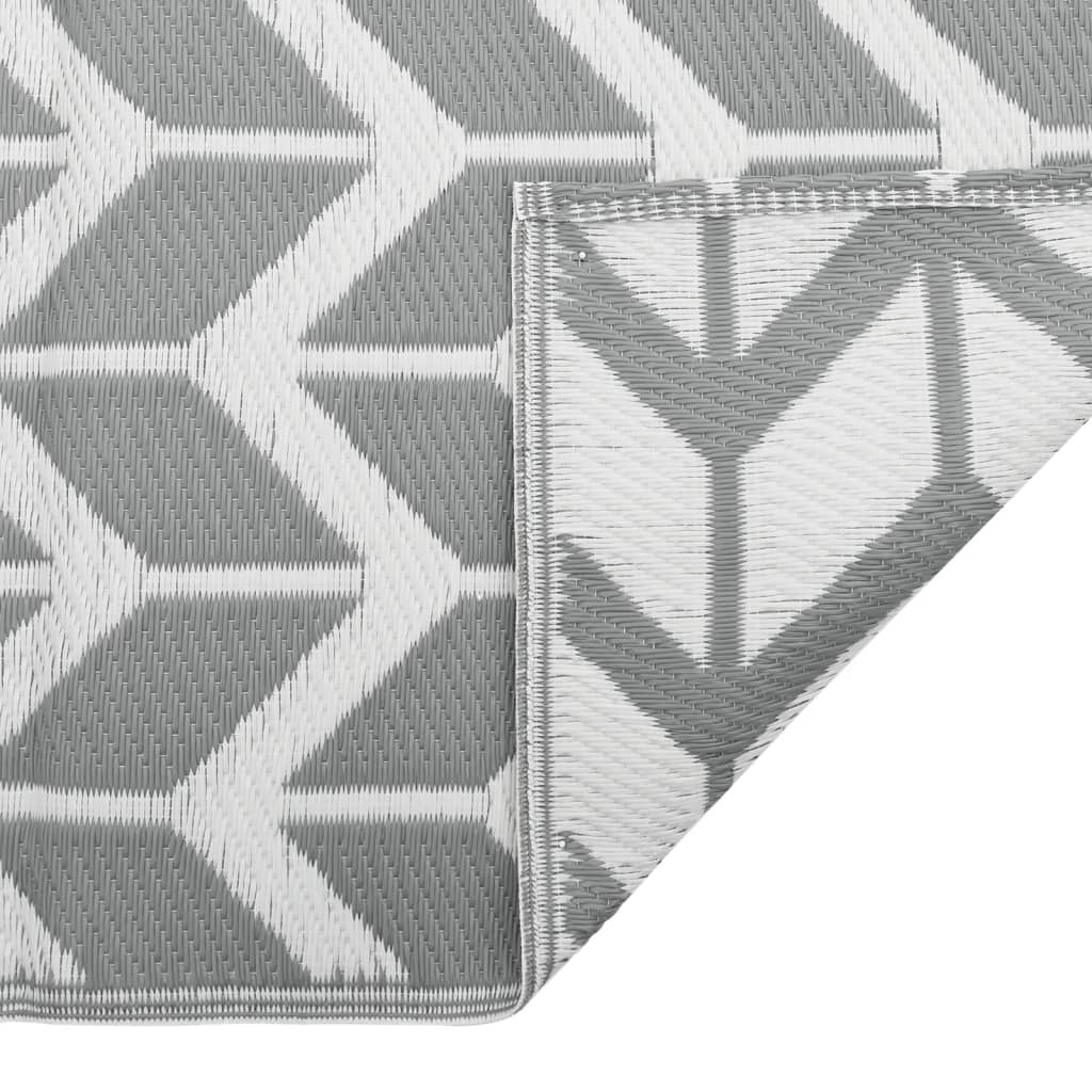 Outdoor Carpet ARAKIL Grey 140x200 cm PP