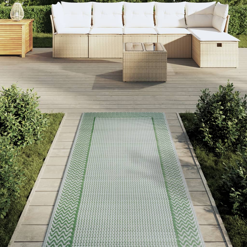 Outdoor Carpet ARAKIL Green 80x250 cm PP