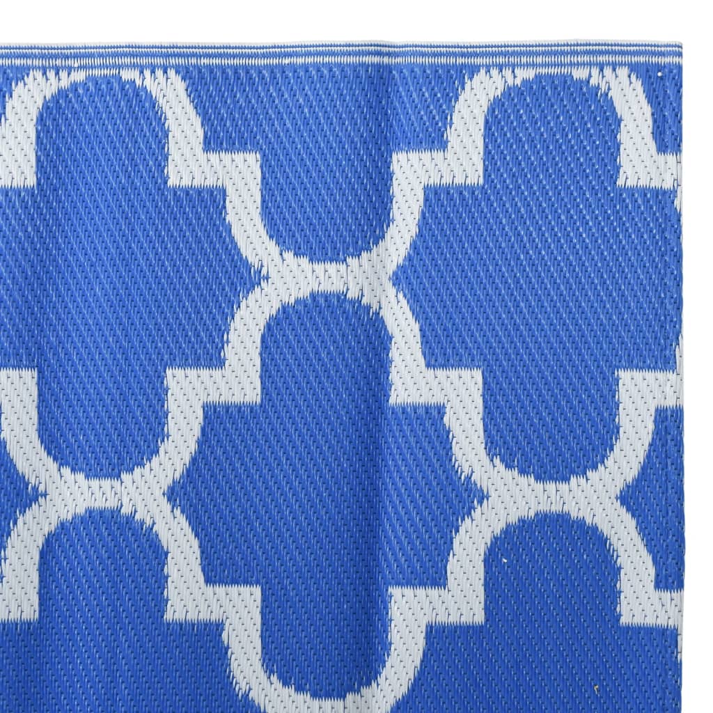 Outdoor Carpet ARAKIL Blue 80x150 cm PP