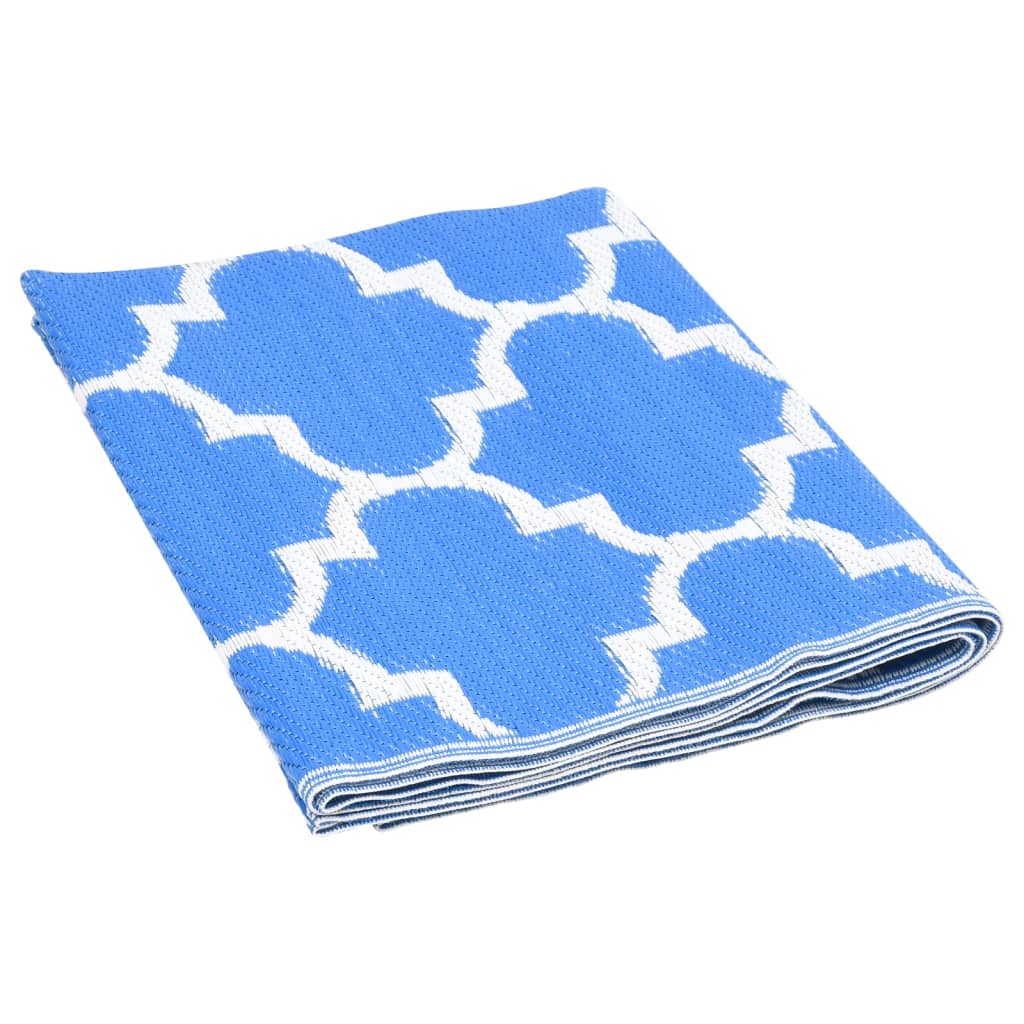 Outdoor Rug ARAKIL Blue 160x230 cm PP