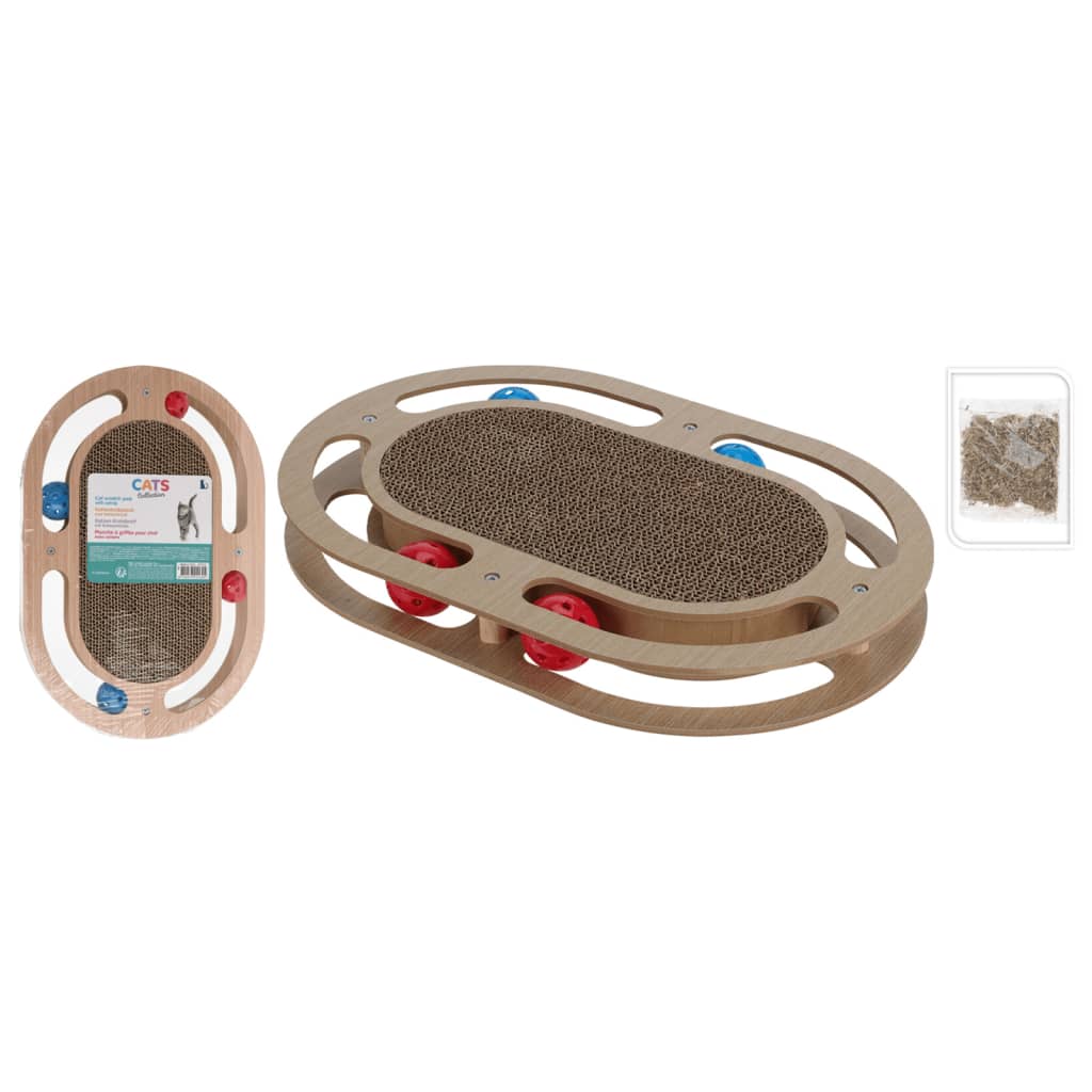 Cat Scratching Pad Natural 41.5x27x5 cm