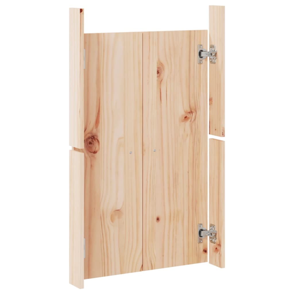 Outdoor Kitchen Doors 2 pcs 50x9x82 cm Solid Wood Pine