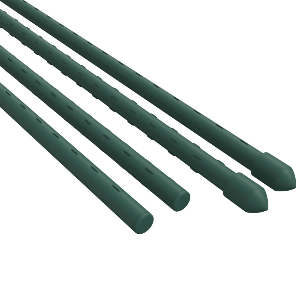 Garden Plant Stakes 30 pcs Green 90 cm Steel