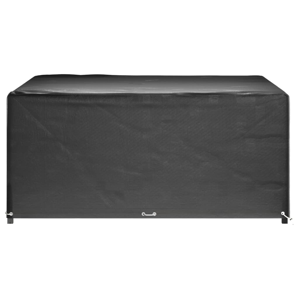 Garden Furniture Covers 2 pcs 16 Eyelets 205x205x90 cm Square