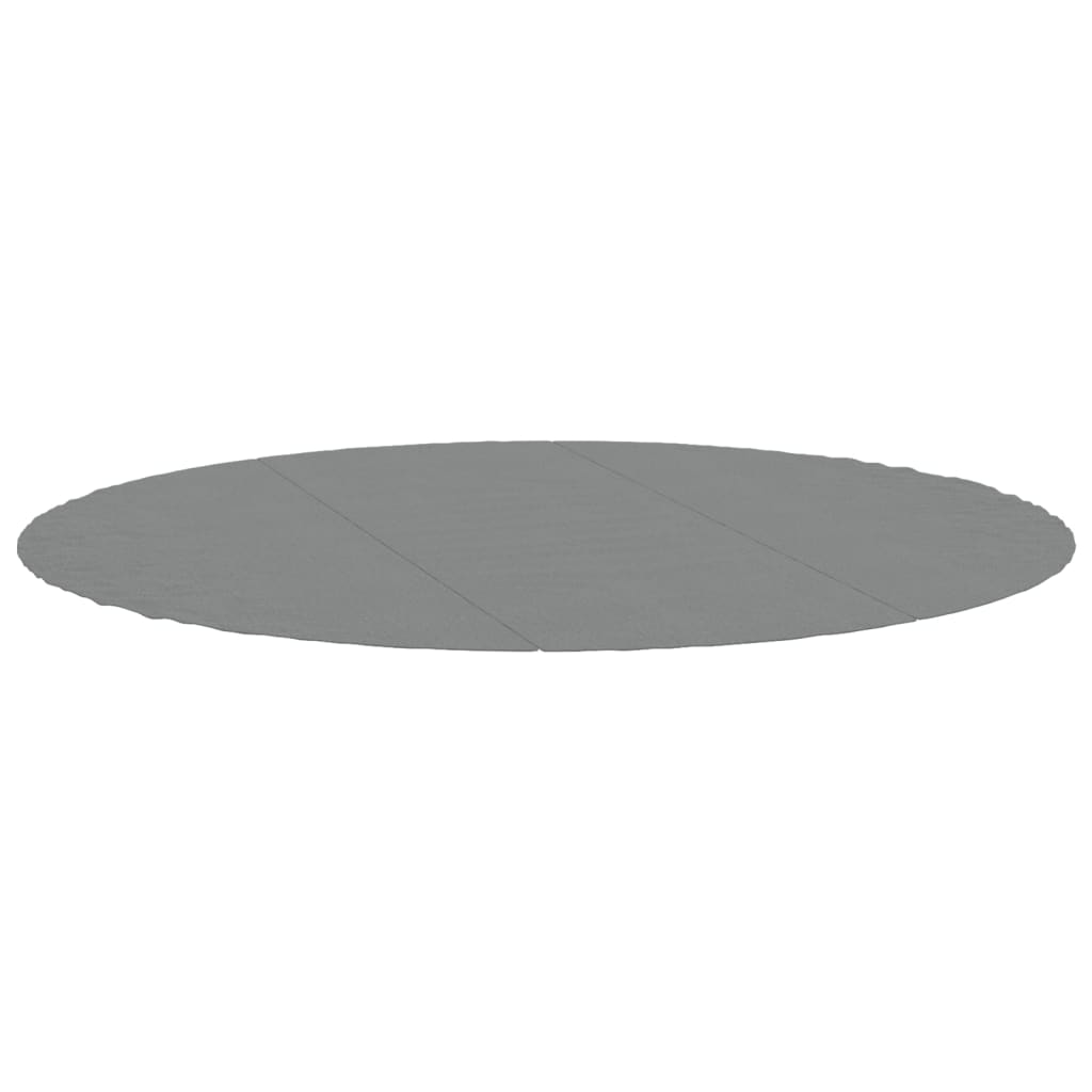 Pool Ground Cloth Light Grey Ø396 cm Polyester Geotextile