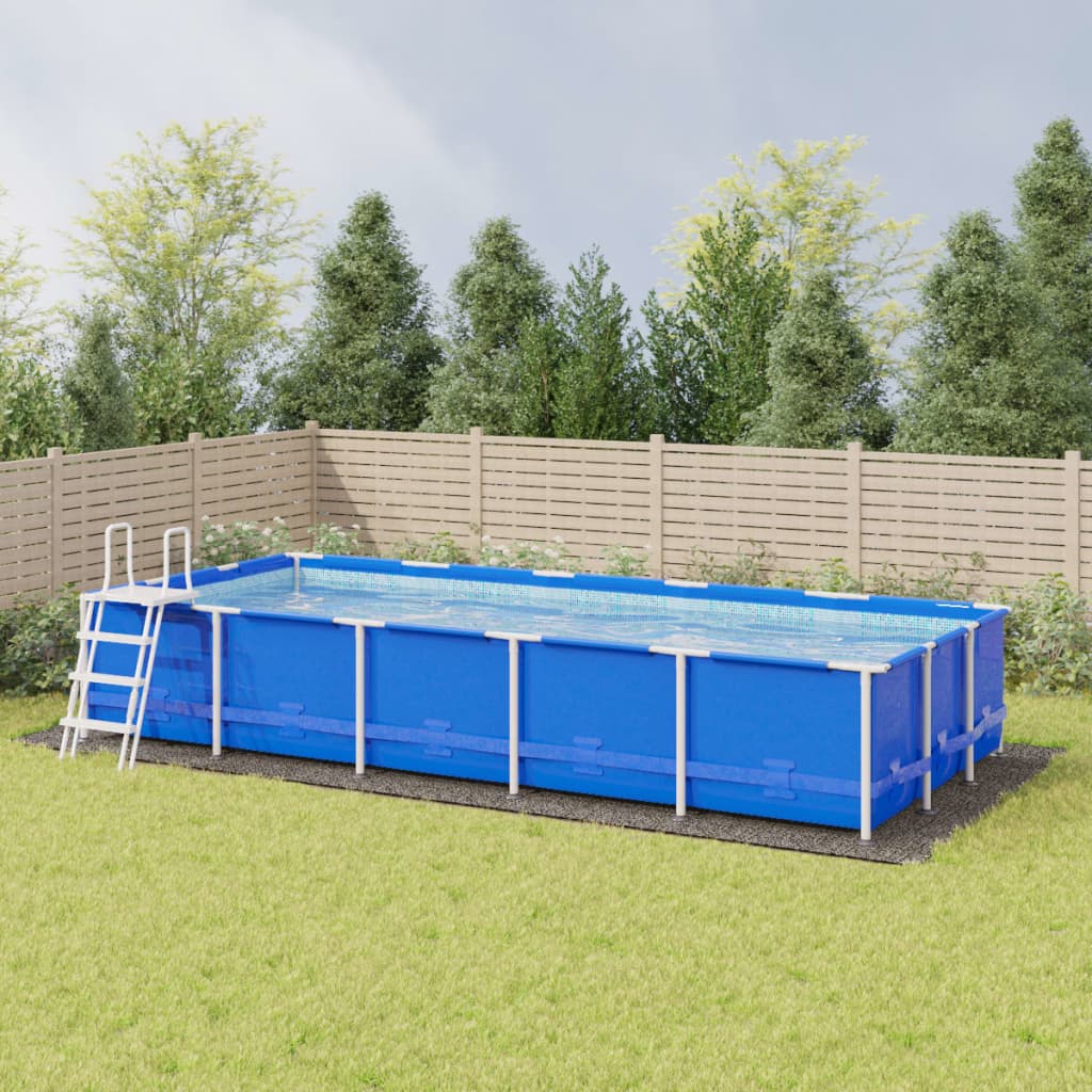 Pool Ground Cloth Light Grey 999x500 cm Polyester Geotextile