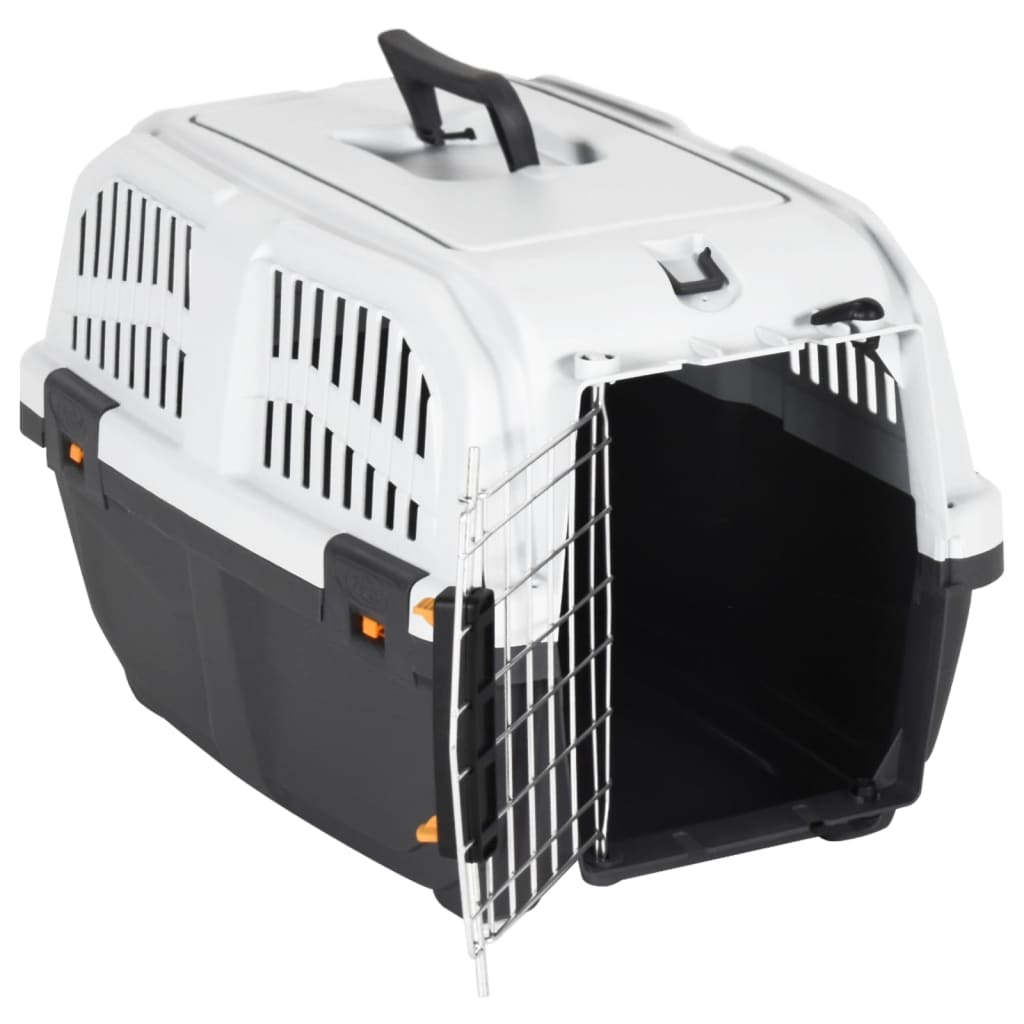 Pet Carrier with Metal Door 48x31.5x31 cm Polypropylene