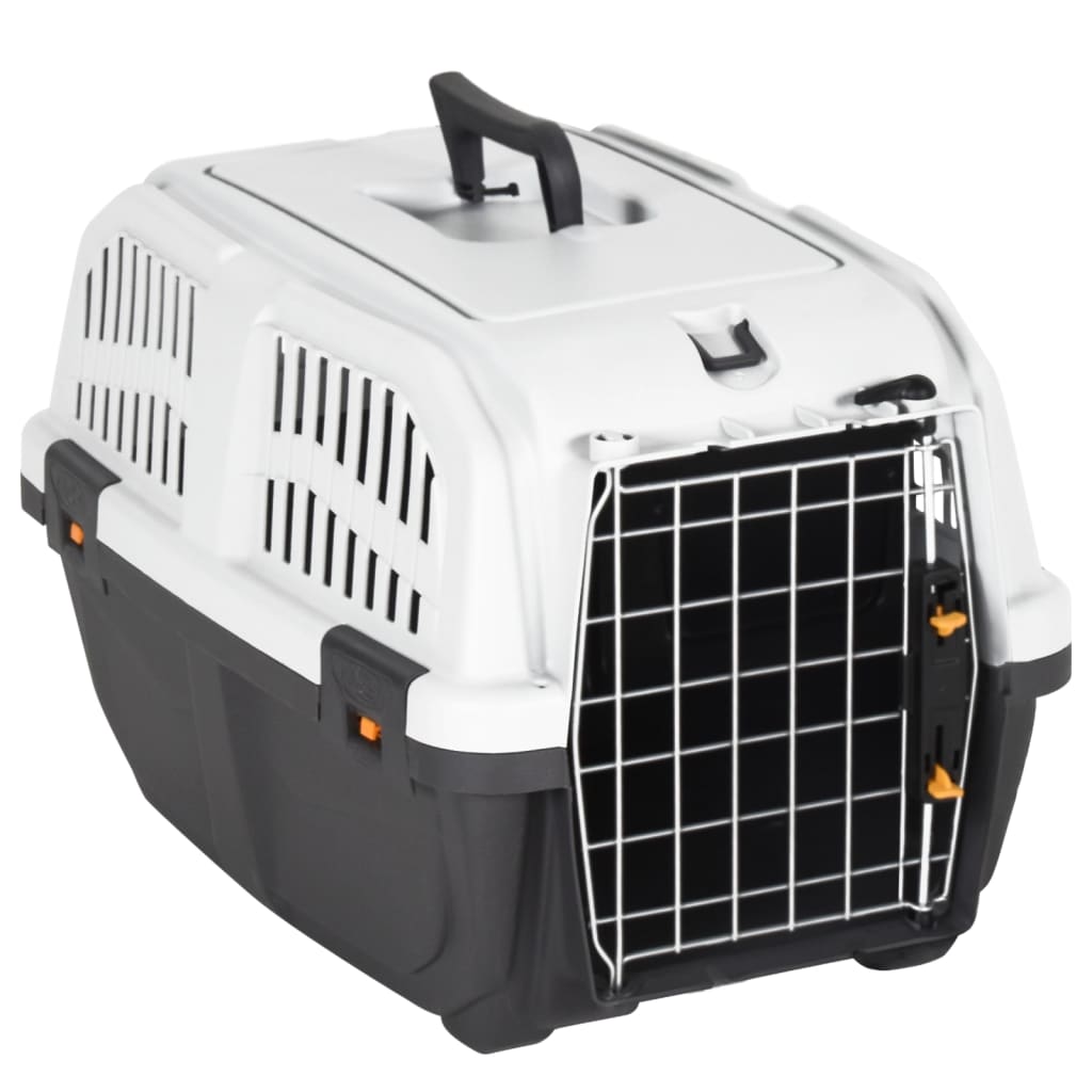 Pet Carrier with Metal Door 48x31.5x31 cm Polypropylene