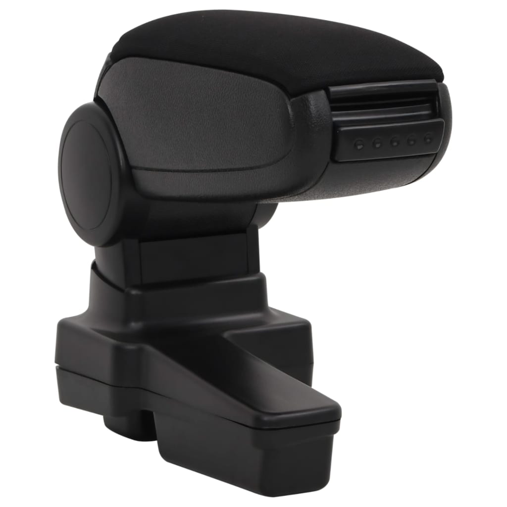 Car Armrest Black 14.5x32x(27-46) cm ABS