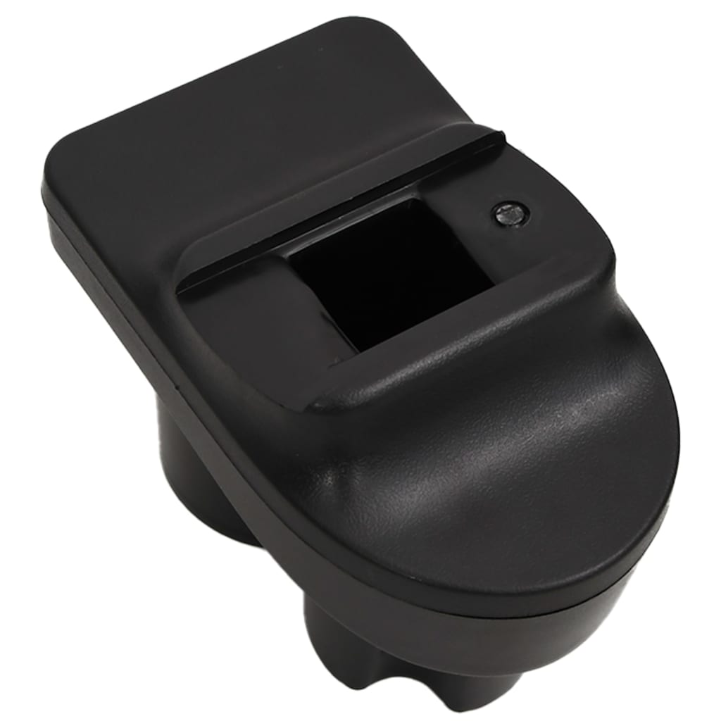 Car Armrest Black 13x36x(30-46) cm ABS