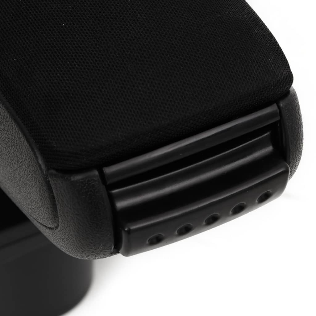 Car Armrest Black 13x36x(30-46) cm ABS