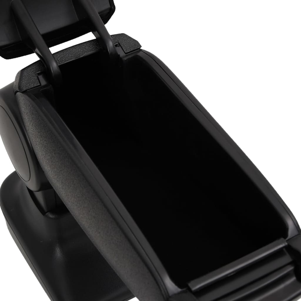 Car Armrest Black 15x35x(30-47) cm ABS