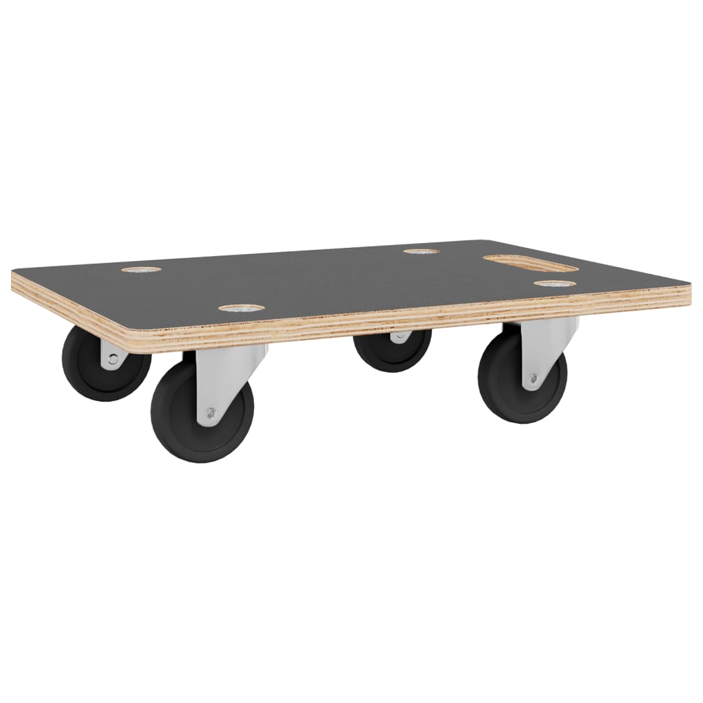 Transport Trolleys 2 pcs Rectangular 80x55x11.5 cm
