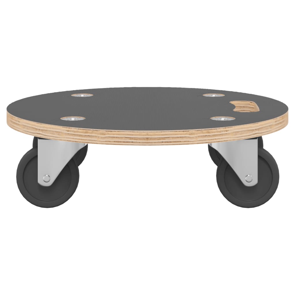 Transport Trolleys 2 pcs Round Ø38x11.5 cm