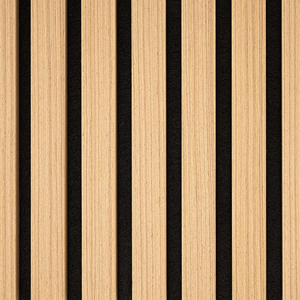 Aku Acoustic Wall Panels Natural Oak 4 pcs