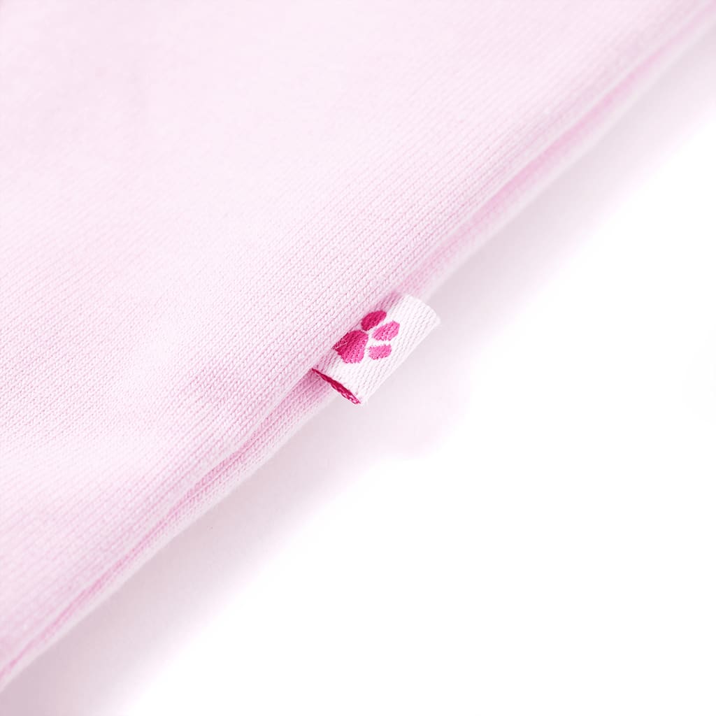 Kids' Hooded Sweatshirt Light Pink 128