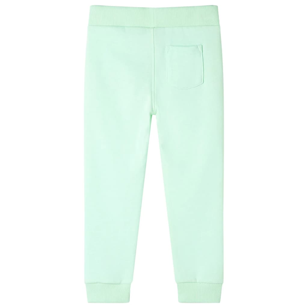 Kids' Sweatpants Bright Green 116