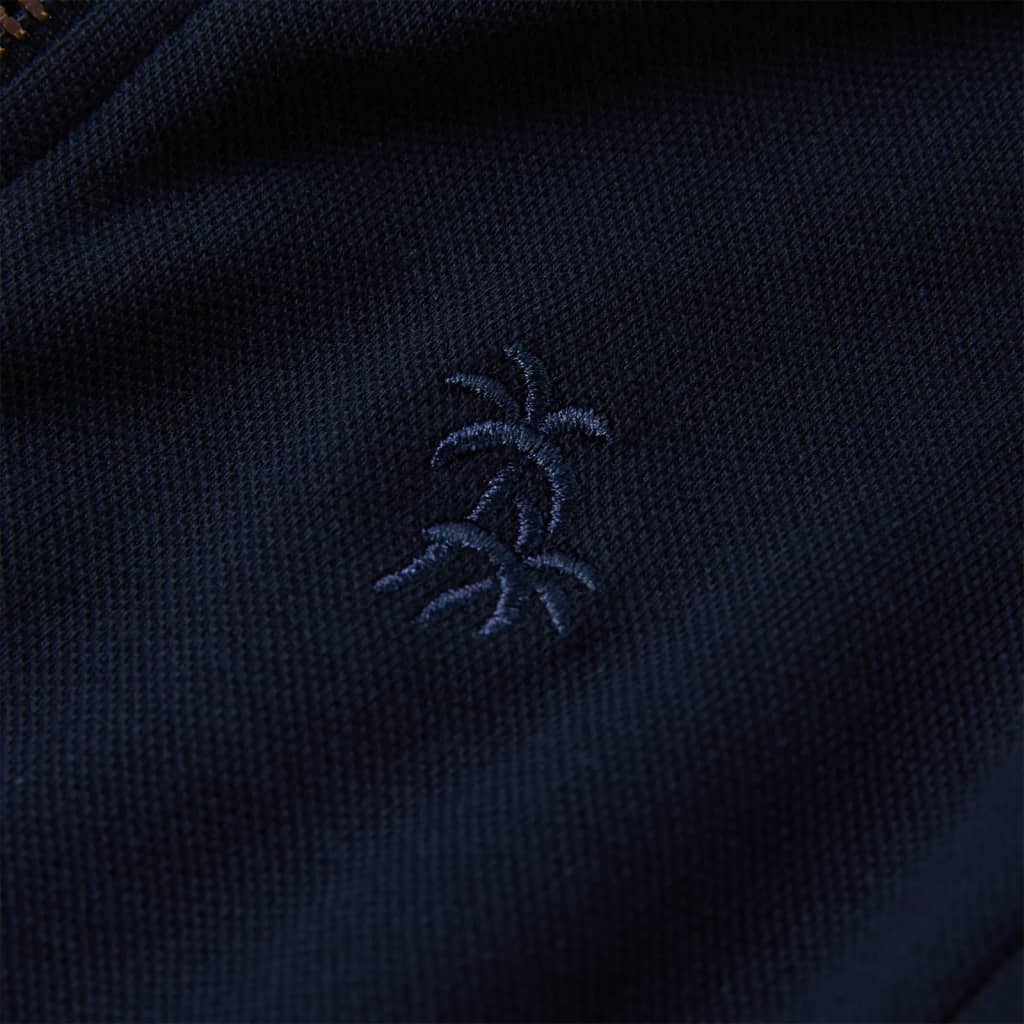 Kids' Sweatshirt with Zip Navy 92