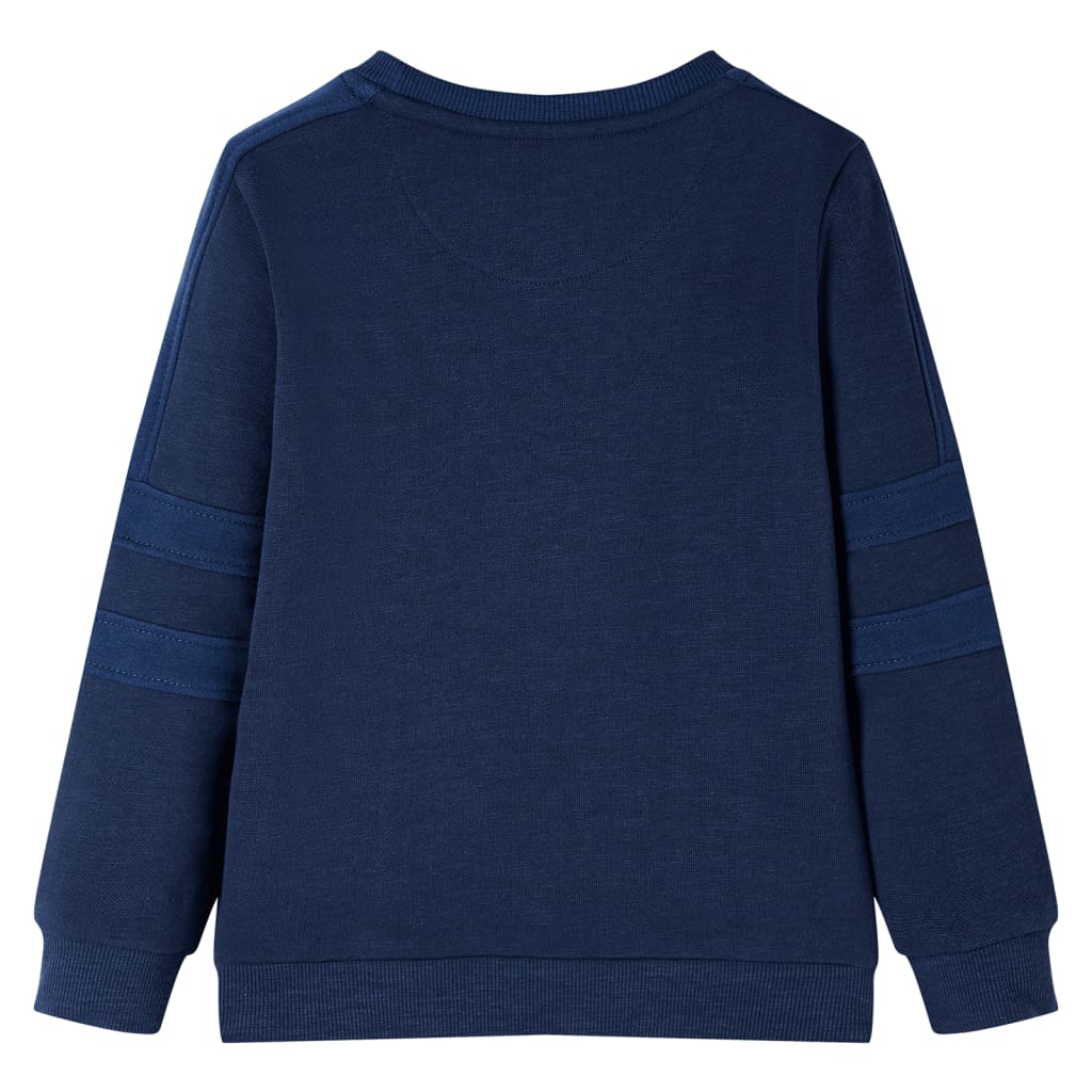 Kids' Sweatshirt Navy Melange 140