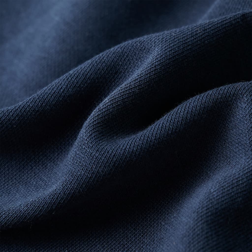 Kids' Sweatshirt Navy Melange 140