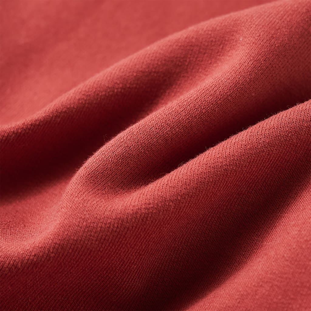 Kids' Hooded Sweatshirt Burnt Red 92