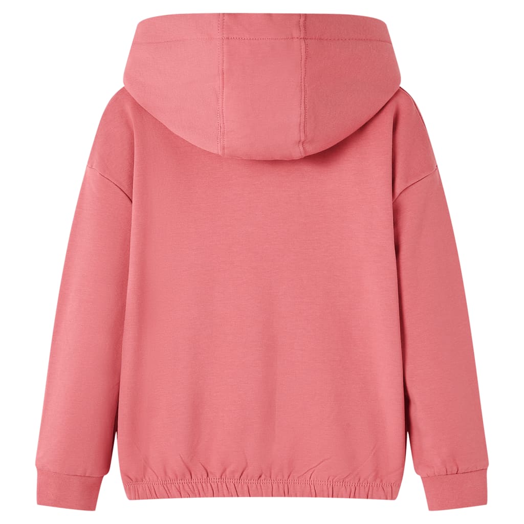 Kids' Hooded Sweatshirt Old Pink 104